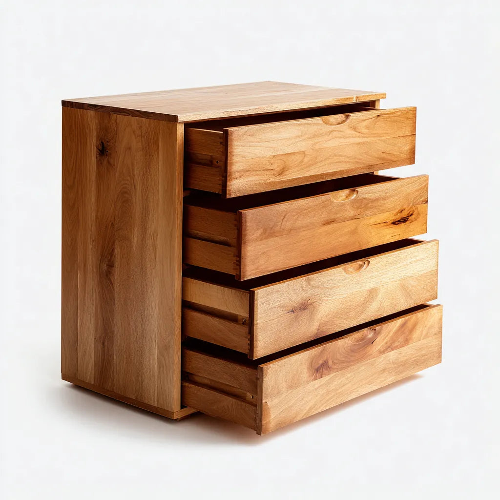 Armario con cajones 92×46×96 cm - marrón - almacenamiento para Sala De Estar - estilo clásico de madera