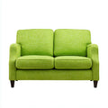 Sofá sala de estar 170x82x80 cm – tela verde – estilo sencillo confortable